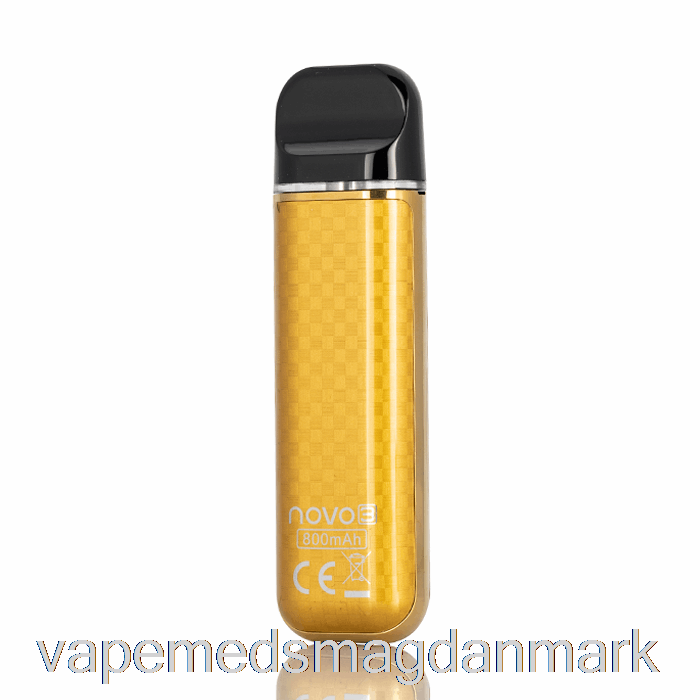 Vape Uden Nikotin Smok Novo 3 25w Pod System Guld Kulfiber